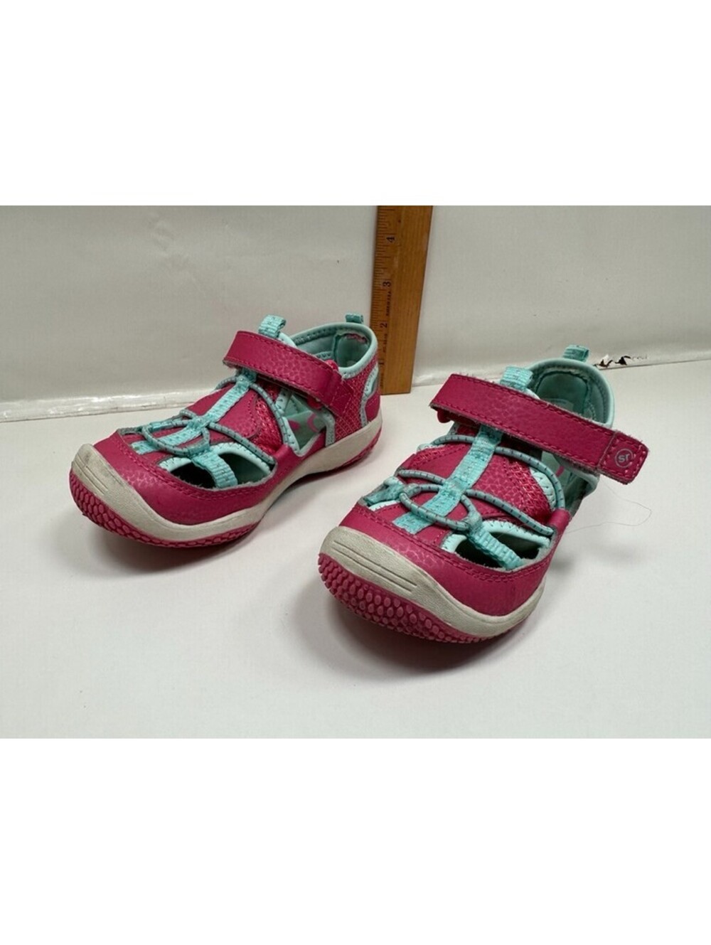 Pink SR Marina Summer Shoe by Stride Rite Size 9.5W Water